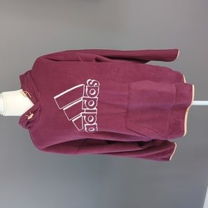 Adidas logo hoodie